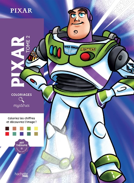 Coloriages mystères Disney - Pixar Tome 2 -  - Hachette Heroes