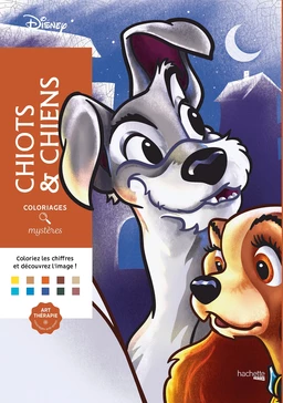 Coloriages mystères Disney - Chiots et chiens