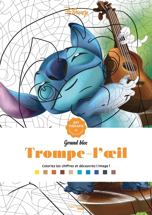 Grand Bloc Disney Trompe-l'oeil -  - Hachette Heroes