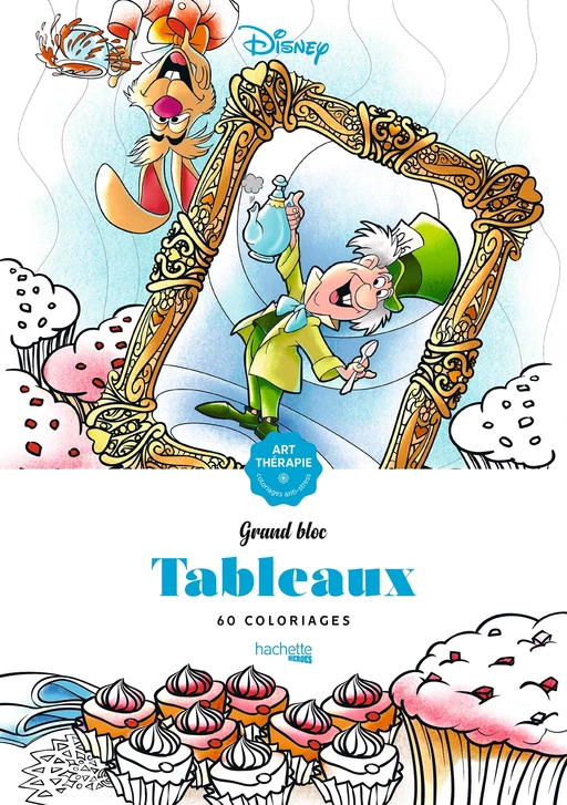 Grand bloc Disney Tableaux -  - Hachette Heroes