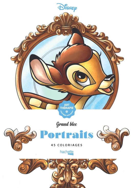 Disney Portraits -  - Hachette Heroes