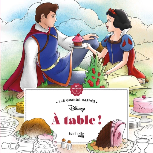 Les Grands carrés Disney - À table ! -  - Hachette Heroes