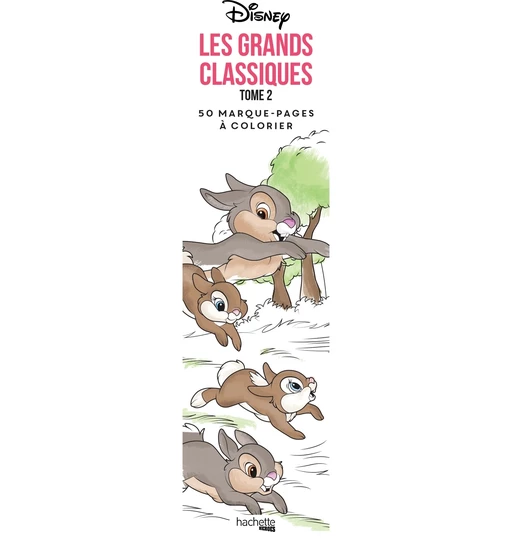 Marque-pages Disney Les Grands classiques Tome 2 -  - Hachette Heroes