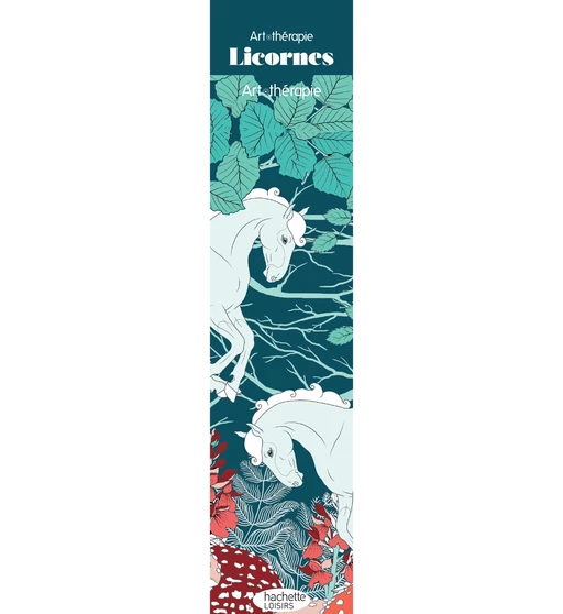 Marque-pages Art-thérapie Licornes -  - Hachette Heroes