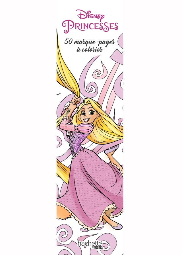 Marquepages Disney Princesses 50 marquepages à colorier (EAN13