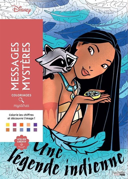 Coloriages mystères Disney - Messages mystères -  - Hachette Heroes