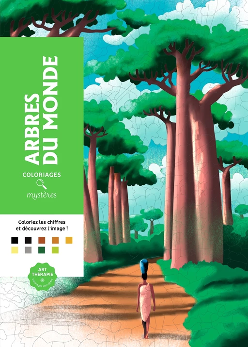 Coloriages mystères - Arbres du monde -  - Hachette Heroes