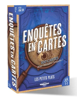 Enquêtes en cartes - Les petits plats