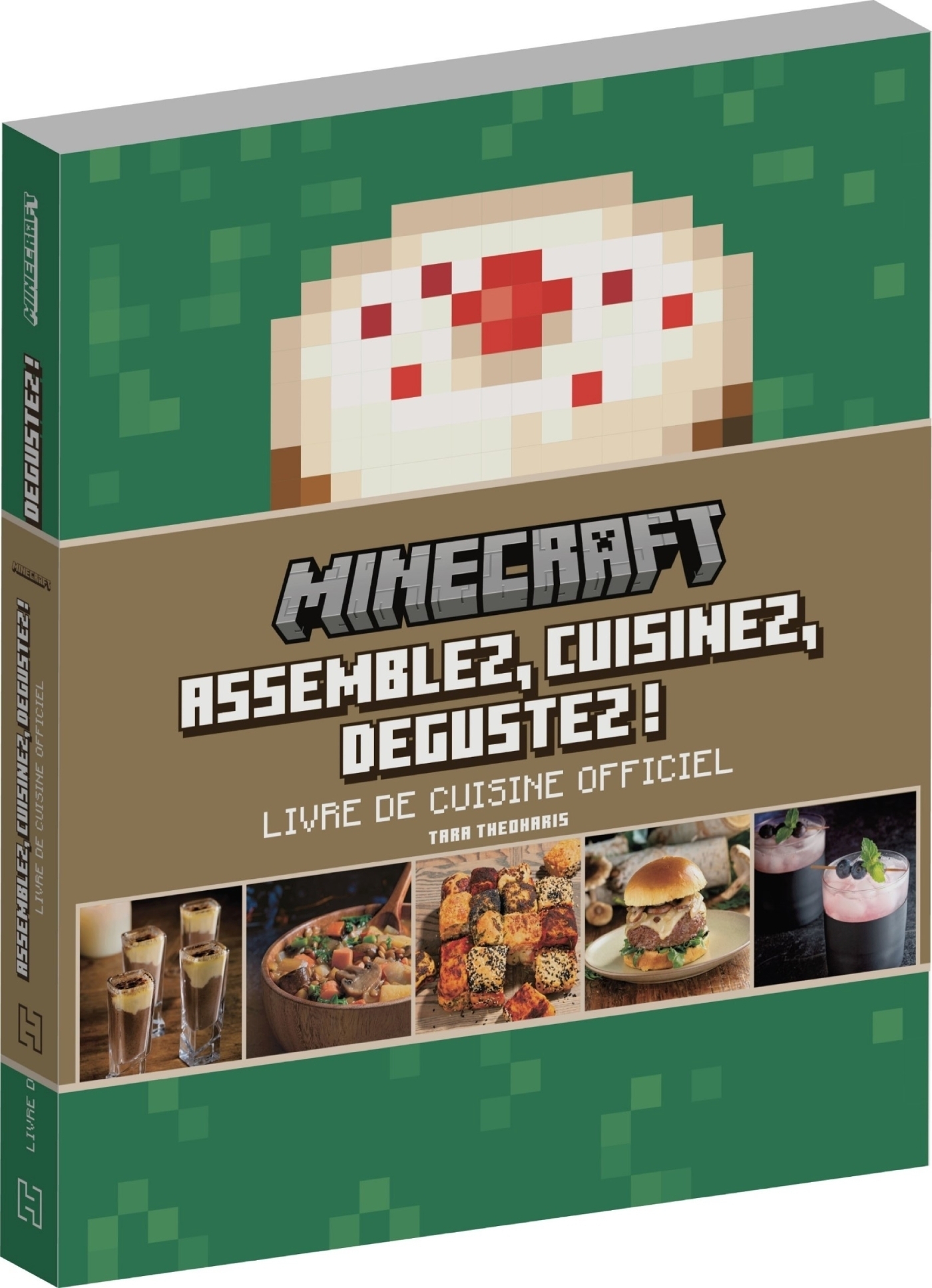 Minecraft - Livre de cuisine officiel - Assemblez, cuisinez, dégustez