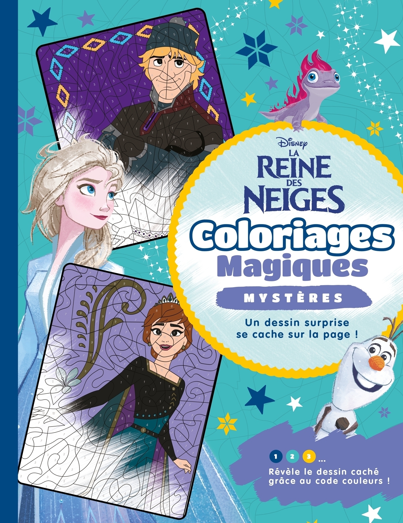 Disney La Reine des Neiges 2 - Art & Color ! - Livre de coloriage