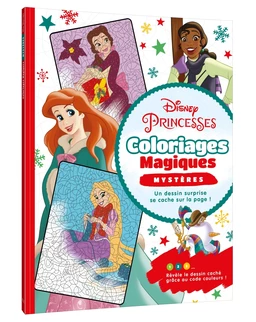 DISNEY PRINCESSES - Coloriages magiques - Spécial Hiver