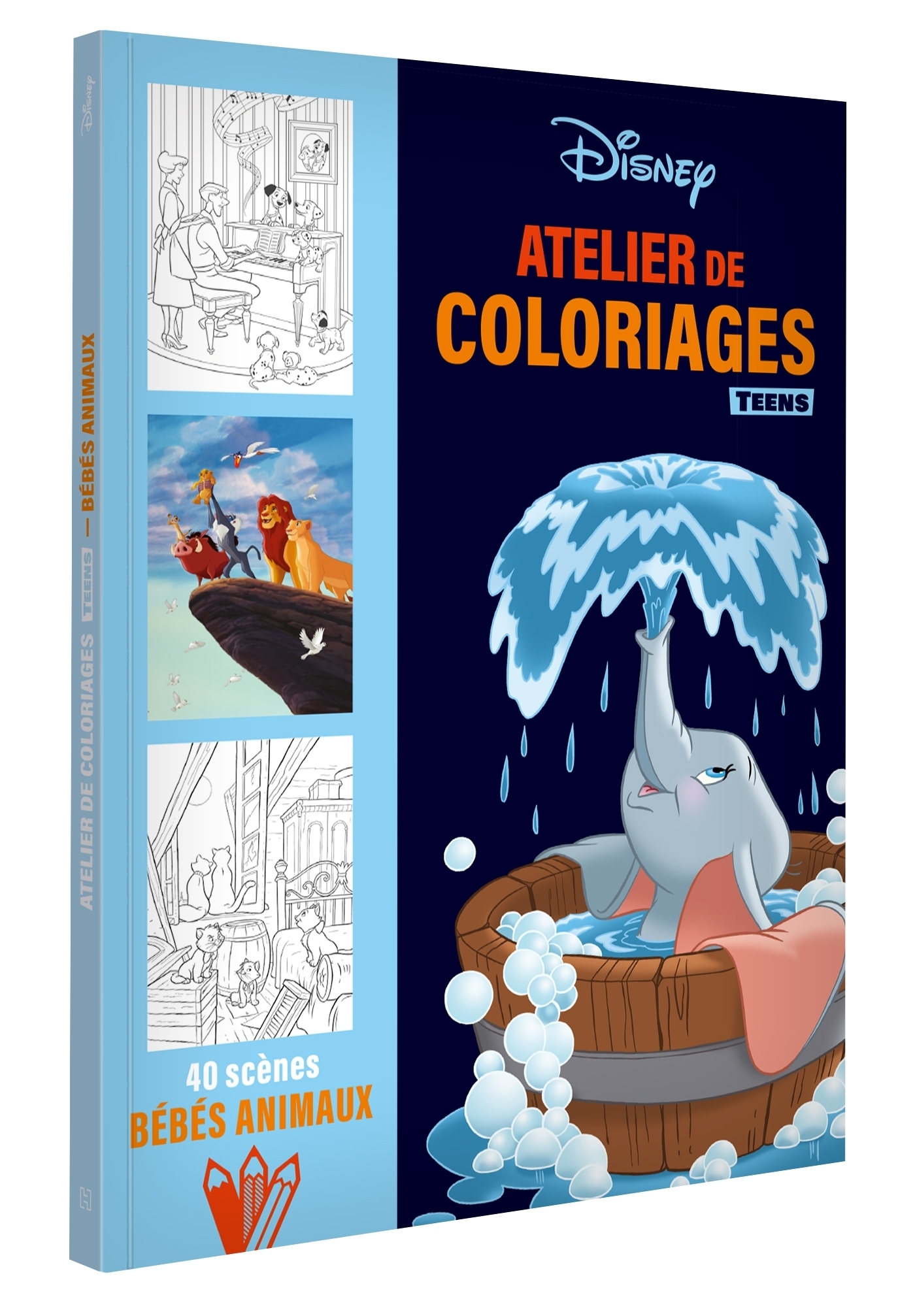  DISNEY - Les Ateliers - Mon grand livre de coloriages