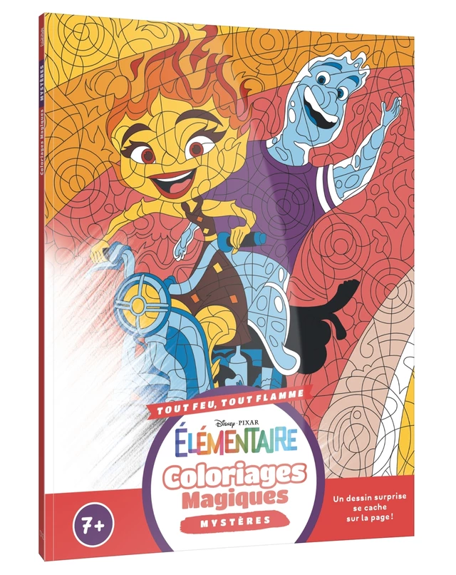 ELEMENTAIRE - Coloriages Magiques - Mystères (7+) - Disney Pixar -  - Hachette Jeunesse Collection Disney