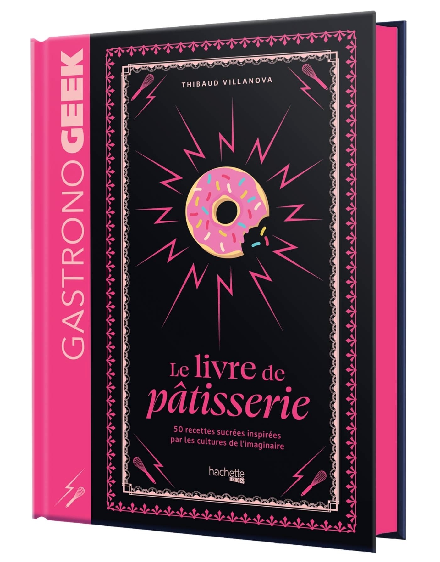Pâte à sucre rose - Décors - Maxime Becker