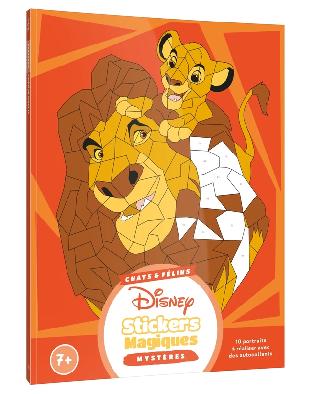 DISNEY - Mes stickers magiques - Mystères (7+) - Chats et félins -  - Hachette Jeunesse Collection Disney
