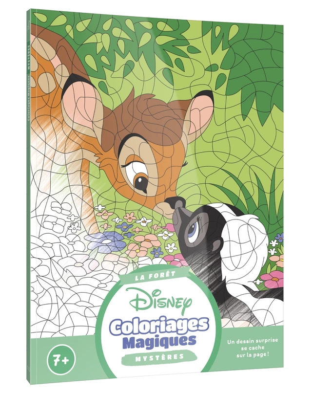 DISNEY - Coloriages Magiques - Mystères (7+) - La forêt -  - Hachette Jeunesse Collection Disney