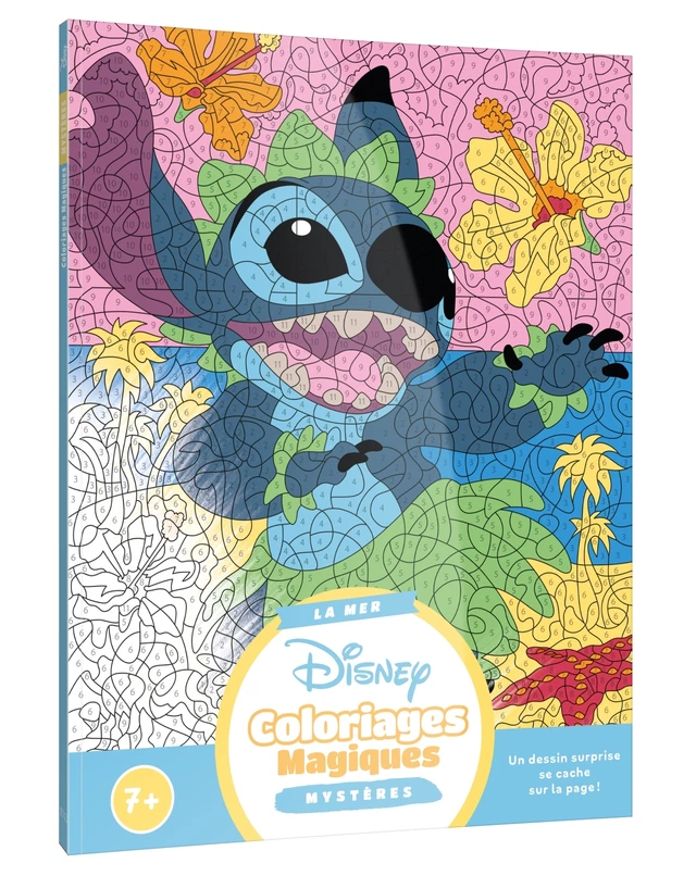 DISNEY - Mes Coloriages Magiques - Mystères (7+) - La Mer -  - Hachette Jeunesse Collection Disney