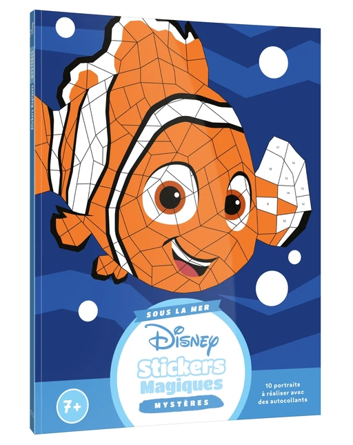 DISNEY - Mes stickers magiques - Mystères (7+) - Sous la mer -  - Hachette Jeunesse Collection Disney