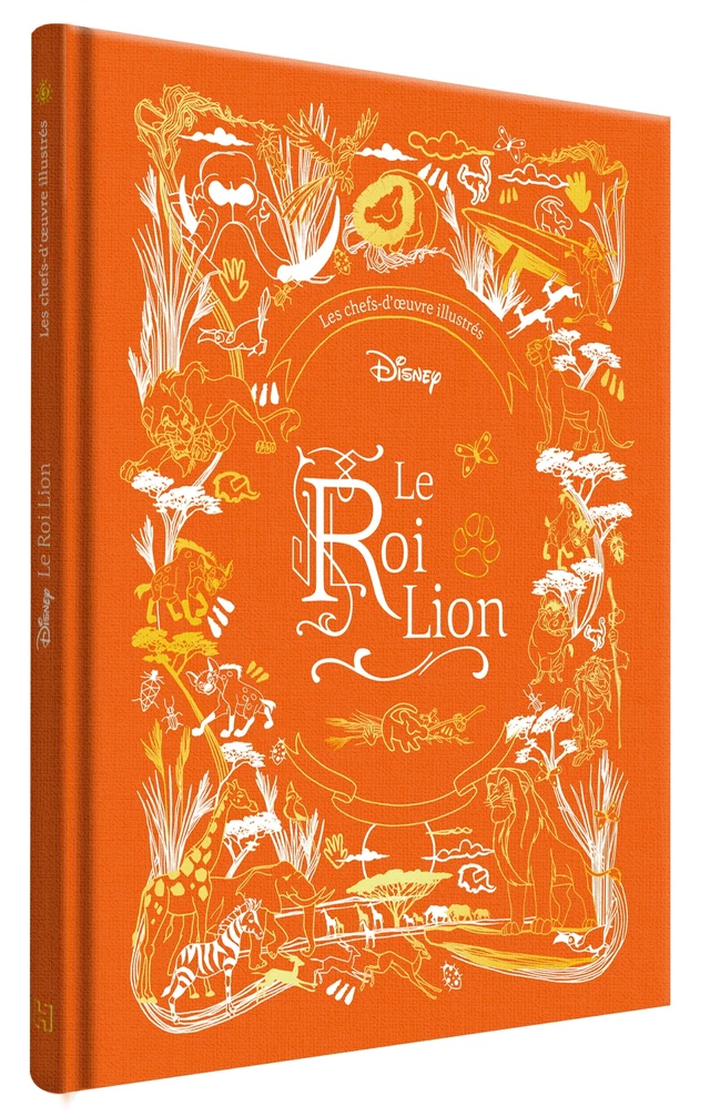 LE ROI LION - Les Chefs-d'oeuvre Illustrés Disney -  - Hachette Jeunesse Collection Disney