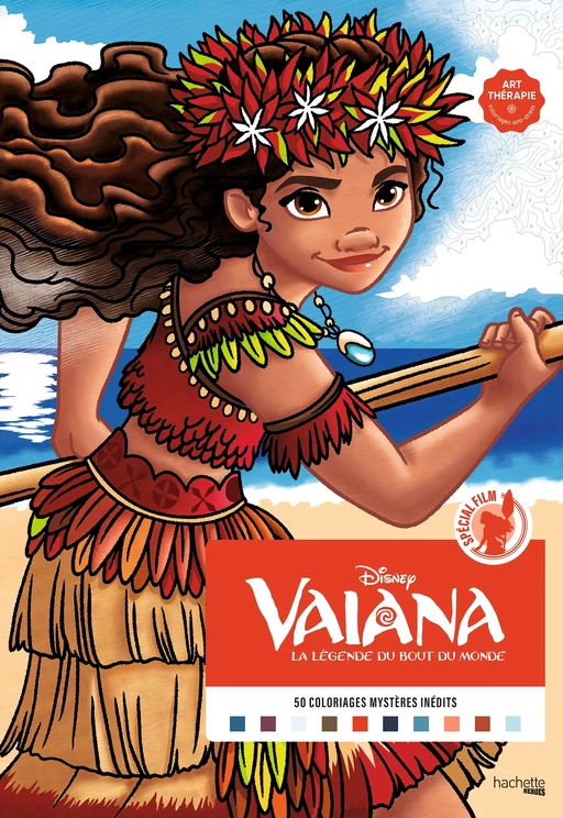 Coloriages mystères Disney - Spécial Film : Vaiana -  - Hachette Heroes