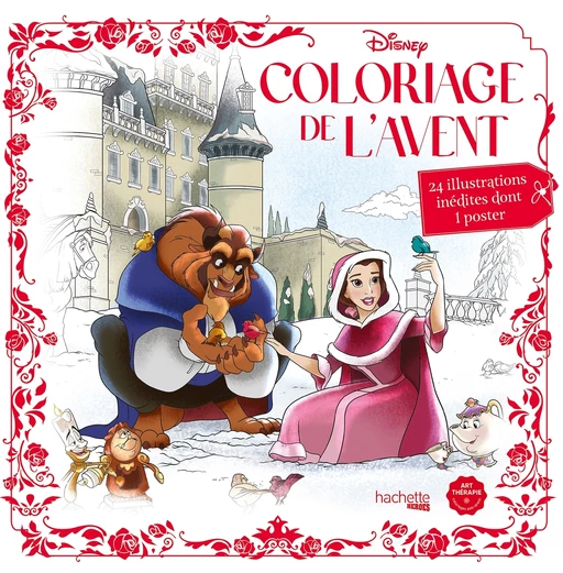 Coloriage de l'Avent Disney -  - Hachette Heroes