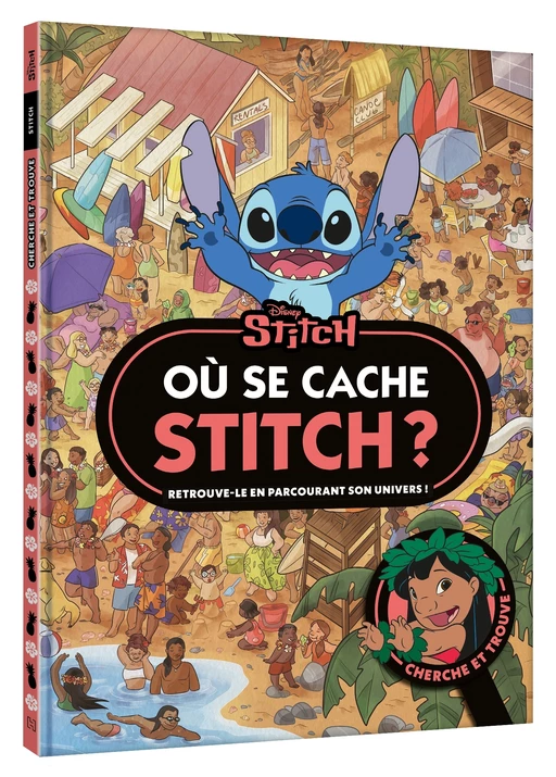 STITCH - Où se cache Stitch ? - Cherche et trouve - Disney -  - Hachette Jeunesse Collection Disney