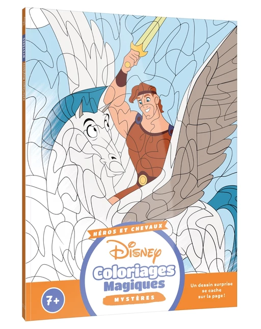 DISNEY - Coloriages Magiques - Mystères (7+) - Héros et Chevaux -  - Hachette Jeunesse Collection Disney