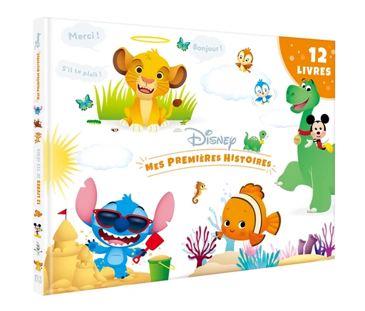 DISNEY - Mes Premières Histoires - Coffret - Les 12 livres de tes héros -  - Hachette Jeunesse Collection Disney