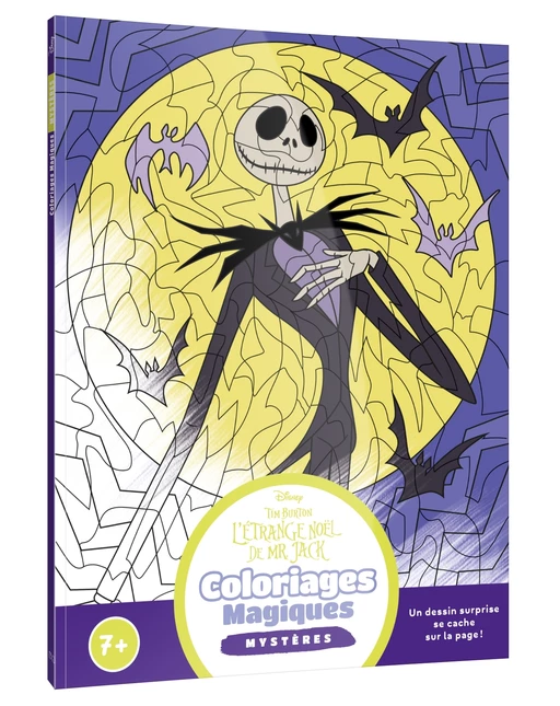 L'ÉTRANGE NOËL DE MR JACK - Coloriages magiques - Mystères (7+) - Disney -  - Hachette Jeunesse Collection Disney