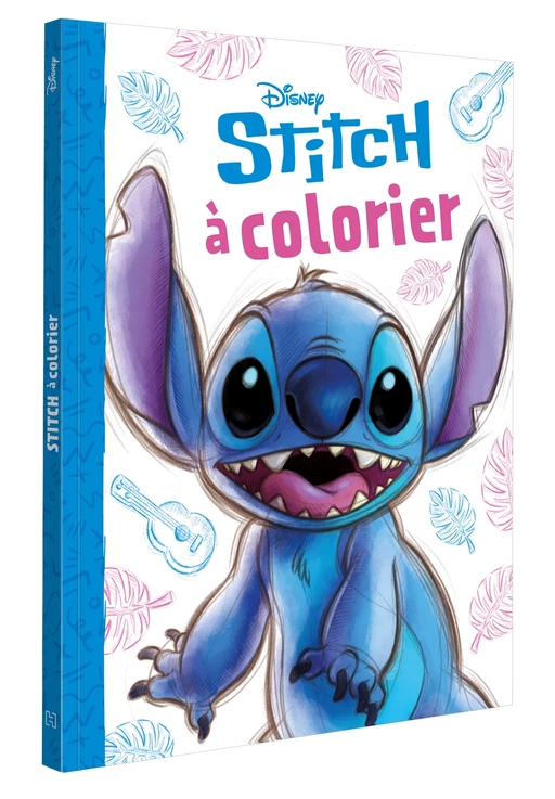 STITCH - Stitch à colorier - Disney -  - Hachette Jeunesse Collection Disney