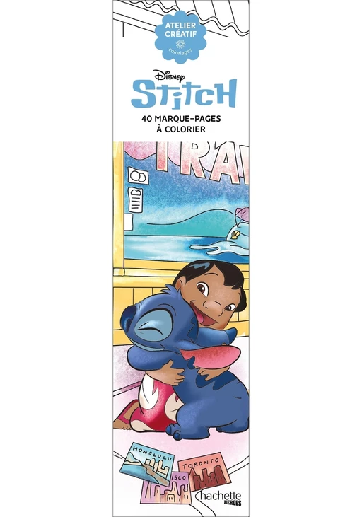 Marque-pages Disney Stitch -  - Hachette Heroes